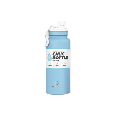 HydroClear 40oz STAINLESS STEEL CHUG CAP  -BLUE-