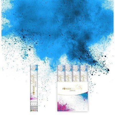 2 Powder Shooter GENDER REVEAL für Mädchen + Jungen Baby Geschlechsverkündung