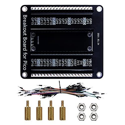 Gpio Breakout Board Kit For Raspberry Pi Pico/pico W Raspberry Pi Gpi...