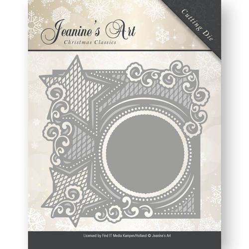 Stanzschablone - Jeanines Art - Christmas Classics - Star frame