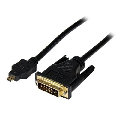 Startech.com 1m Micro Hdmi To Dvi-d Cable - M/m - Hdmi/dvi For Audio/video