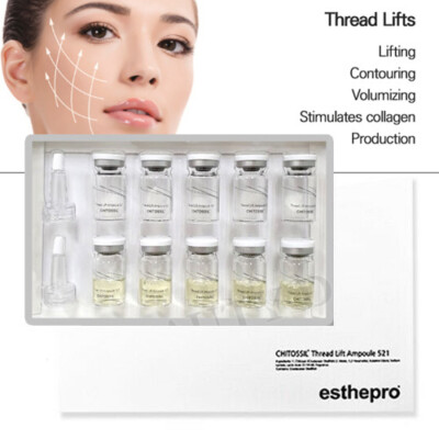 ESTHEMAX Chitossil Thread Lifting Ampoule Set Moisturizing Ampoule K-beauty