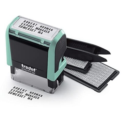 4912/SS Printy 4.0 Typomatic, pastel green, pad black