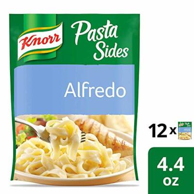 Knorr Pasta Sides For a Delicious Quick Meal Alfredo 4.4 oz, (12-Pack)