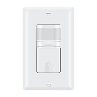 3Way Motion Sensor Light Switch, PIR in Wall Sensor Switch, Occupancy Sensor ...