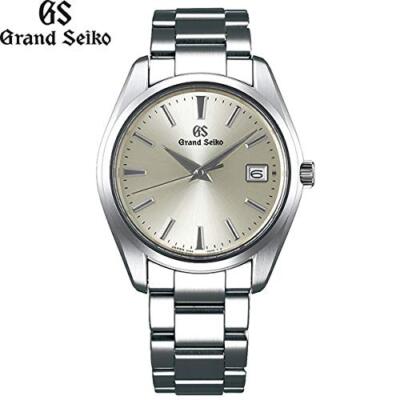 Pre-owned Grand Seiko Sbgp009 Heritage Collection Silver Dial Stainless Steel Men Watch