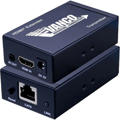 Vanco 280501 HDMI Extender Over Single Cat5e/6 Cable