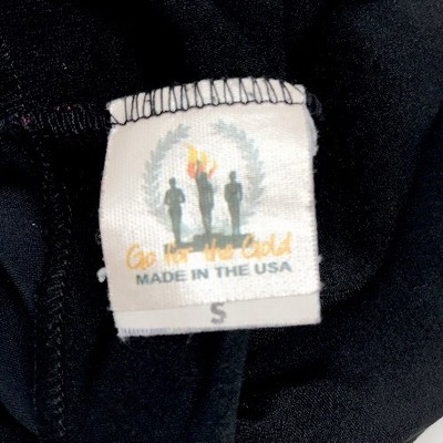 Girls Gymnastics Leotard Size Child Small Black Pink Zebra Design