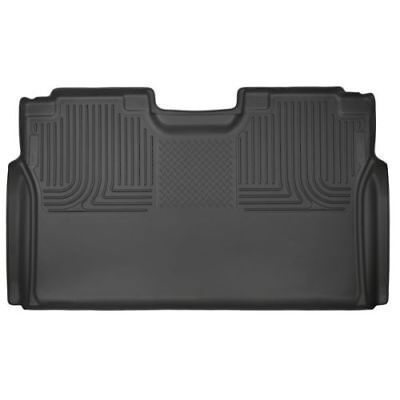 Husky Liners 19371 Second Seat Floor Liner Mats Black For Ford F-150/F-250/F-350