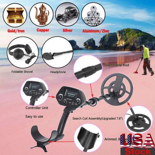 7.8" Coil Gold Digger Hunter Deep Sensitive Shovel Headphone