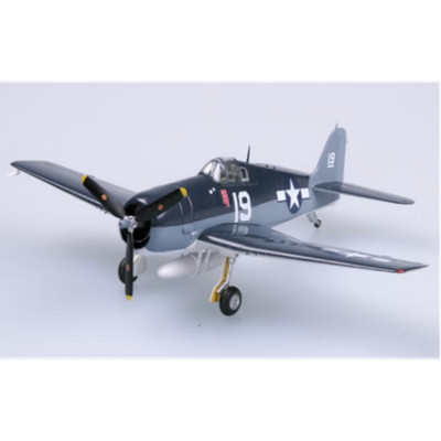 Easy Model 1/72 F6F-3 Hellcat VF-6 USS INTREPID 1944   Assembled Model [37298]