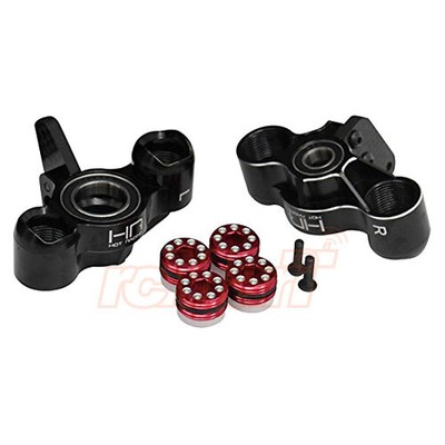 Hot Racing Aluminum Steering Blocks Black For Arrma Kraton Senton RC #AON21MA01
