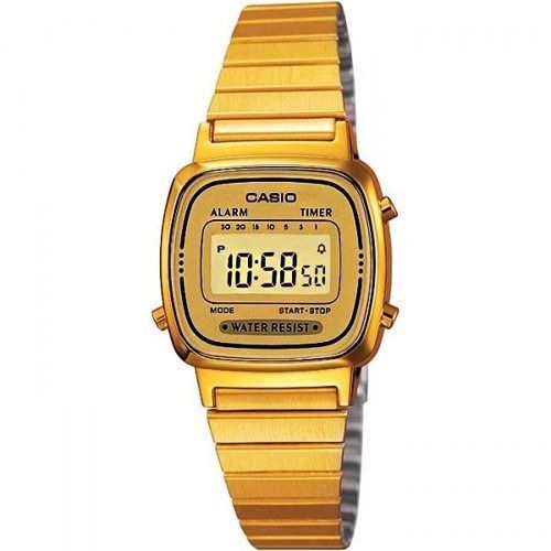 Casio Gold Plated Band Wristwatches