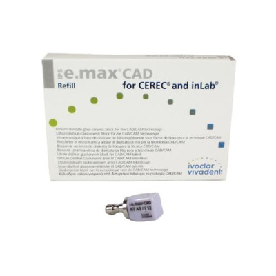Vivadent Ivoclar IPS e.max CAD CEREC Blocks InLab 5/Pk All Sizes Shades