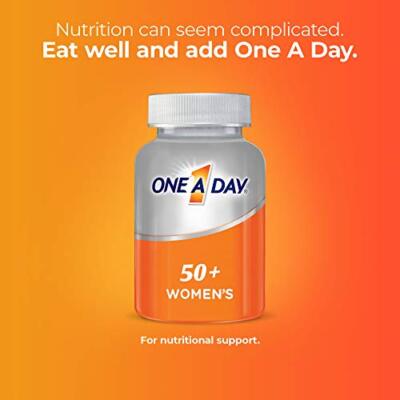 One A Day Women's 50 Plus Healthy Advantage Multivitamin 200 Count Tablets