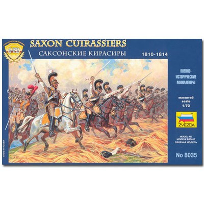 ZVEZDA 8035 Saxon Cuirassiers 1810-1814 Model Kit 1:72