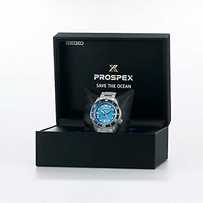 Pre-owned Seiko Prospex Sbdc167 Save The Ocean Limited Scuba Automatic Diver's Men Watch