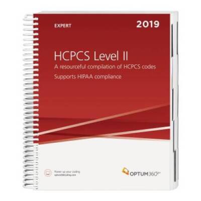 HCPCS 2019 Level II Expert (HCPCS Level II Expert (Spiral)) - VERY GOOD