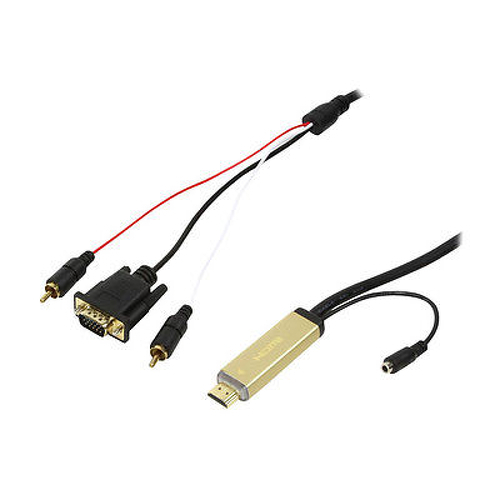 LOGILINK CAVO ADATTATORE CONVERTITORE DA HDMI A SEGNALE ANALOGICO CV0052
