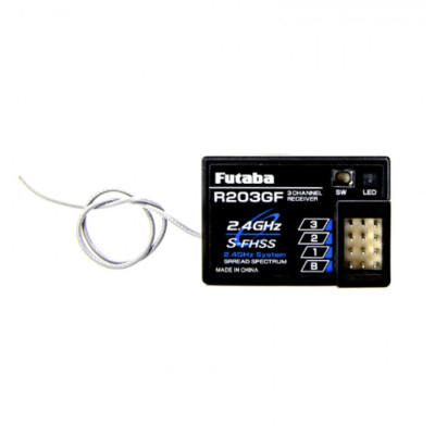 Futaba R203GF S-FHSS 3-Channel 2.4GHz Receiver