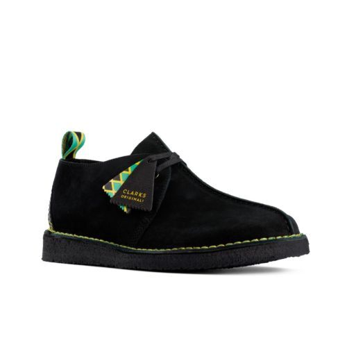 Pre-owned Clarks Original Mens Stylish Jamaica Trek Black/multi Uk 8.5 / Us 9.5 In Black Combi