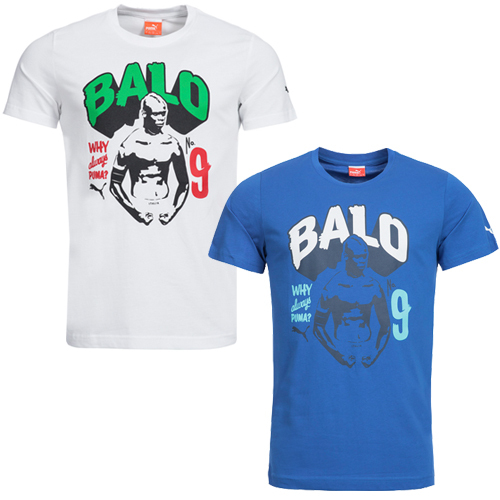 Puma Balotelli Graphic Print Cartoon Short Sleeve Men ...