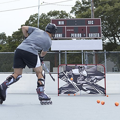 Hockey Net Shooting Target Goal Skill Shot Practice Full Size Goalie Shoot - NEW