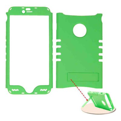 Rocker Series Snap-On Protector Case for iPhone 6 Plus (Fluorescent Solid Lime