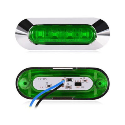 2-20PCS  4 LED Clearance Side Marker Lights for Car Truck Trailer Pickup 12-24V