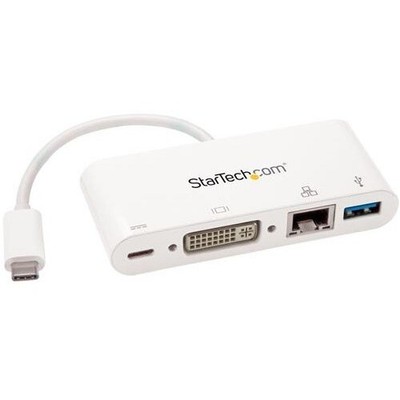 StarTech.com USB C Multiport Adapter - with Power Delivery [USB PD] - USB C to