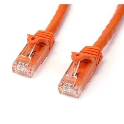 Startech.com 35 Ft Orange Snagless Cat6 Utp Patch Cable - Rj-45 Male Network -
