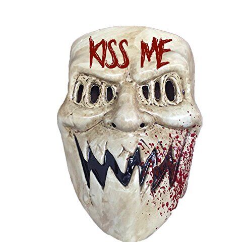 The Rubber Plantation Tm 619219292146 Purge Election Year Kiss Me Mask Halloween