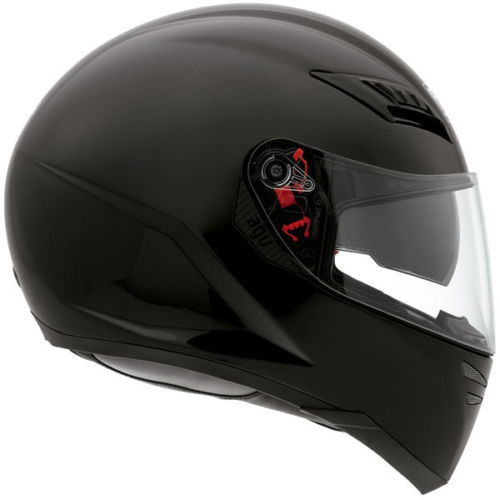 agv GP-1 Sz Small Snell 2000 gloss black DOT rated motorcycle helmet | eBay