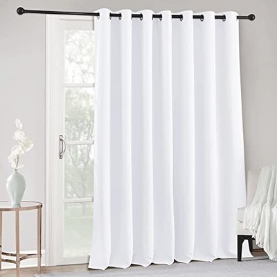 Cortinas Blancas Para Sala 100x84 Inch Habitacion Elegantes Modernas Largas New