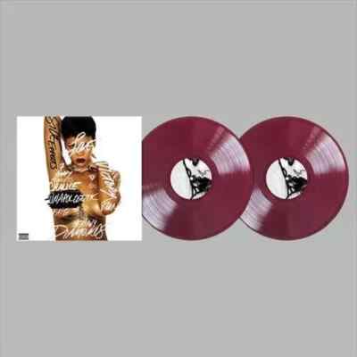 Rihanna   Unapologetic - Fruit Punch Opaque 2 x LP Vinyl Records 12'' - NEW