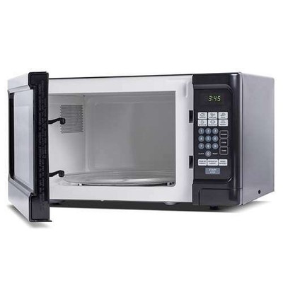 Westinghouse 1.1 Cubic Feet 1000 Watt Counter Top Microwave Oven, Black (Used)