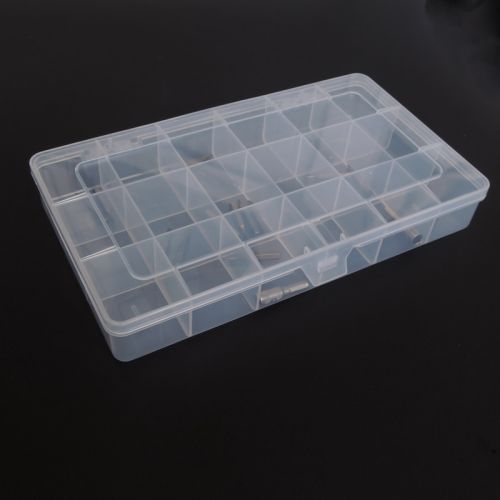 Cassetta Contenitore 18 Scomparti Plastica Per Viti Minuterie 23x11x3,5cm dfh