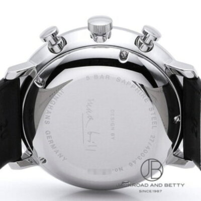Pre-owned Junghans Max Bill Chrono Scope 027/4800.02 Men' Watch Sapphire Crystal W/box
