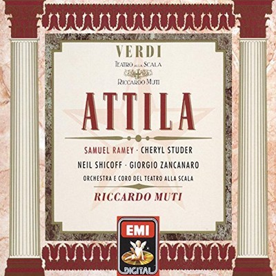 GIUSEPPE VERDI - Attila / Ramey, Studer, Shicoff, Zancanaro, Teatro Alla - 2 CD