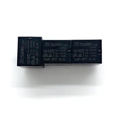 3PCS 4Pins 12V HJR-3FF-S-H 12VDC 10A 240VAC T73 Power Relay
