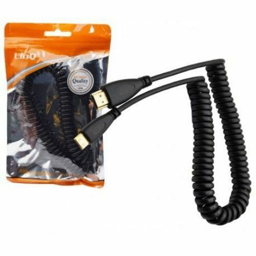 Cavo Adattatore A Spirale Da Mini Hdmi a Hdmi Linq hd-mc4525
