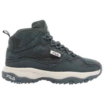 Fila Ranger Boot Mid-Top Suede Shoes Dark Gray 1HM01844-050 Men's NEW