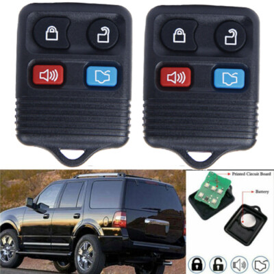 2x Car Remote Key Fob For 2004 2005 2006 2007 2008 2009 Ford Expedition Explorer