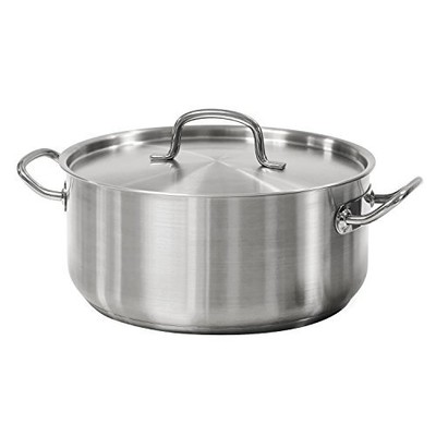Covered Dutch Oven Pro-Line Stainless Steel 9-Quart, 80117/576DS