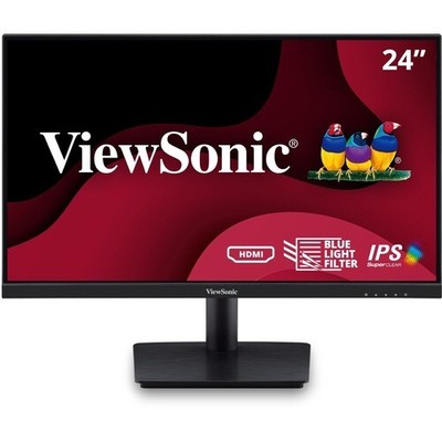 ViewSonic VA2409M 24 Inch IPS Full HD 1080p Monitor with Adaptive Sync, 75Hz, Th