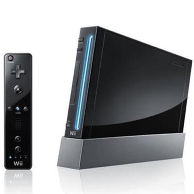 ｗｉｉ★ブラック Nintendo Wii Video Game Console Black + GAMES BUNDLE | eBay