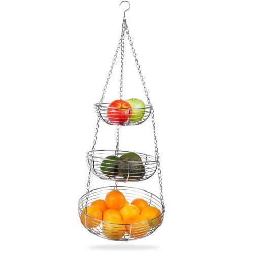 Fox Run Chrome Kitchen Fruits/Vegetable Holders