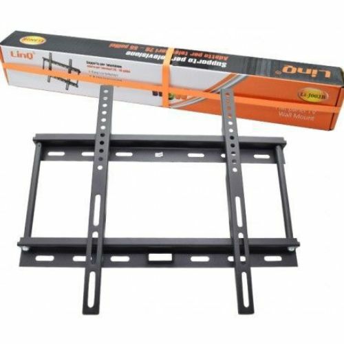 Staffa Porta Tv A Muro Supporto Da 26" A 55" Fino A 60 Kg Linq Li-J002B