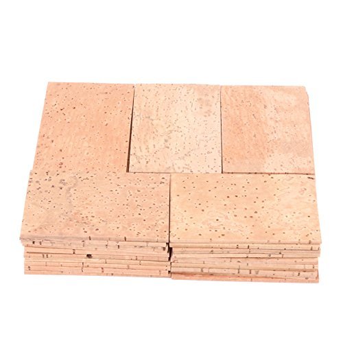 50Pcs Natural Sax Saxophone Neck Cork Sheet 2mm