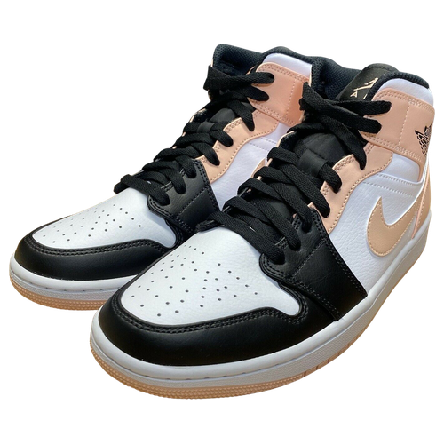 Jordan Air 1 Mid GS White/Black/Crimson Tint for Sale